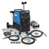Miller Millermatic 255 MIG/Pulse MIG Welder w/ Dual Cylinder EZ-Latch™ Running Gear- 208/240V (Discontinued)