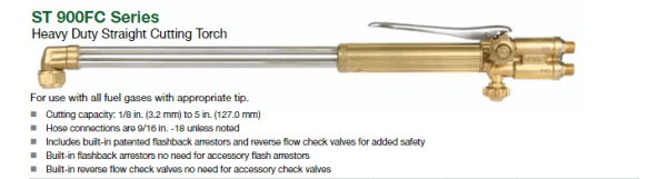 Victor Cutting Torch - ST900FC Vanguard Heavy Duty - Image 3
