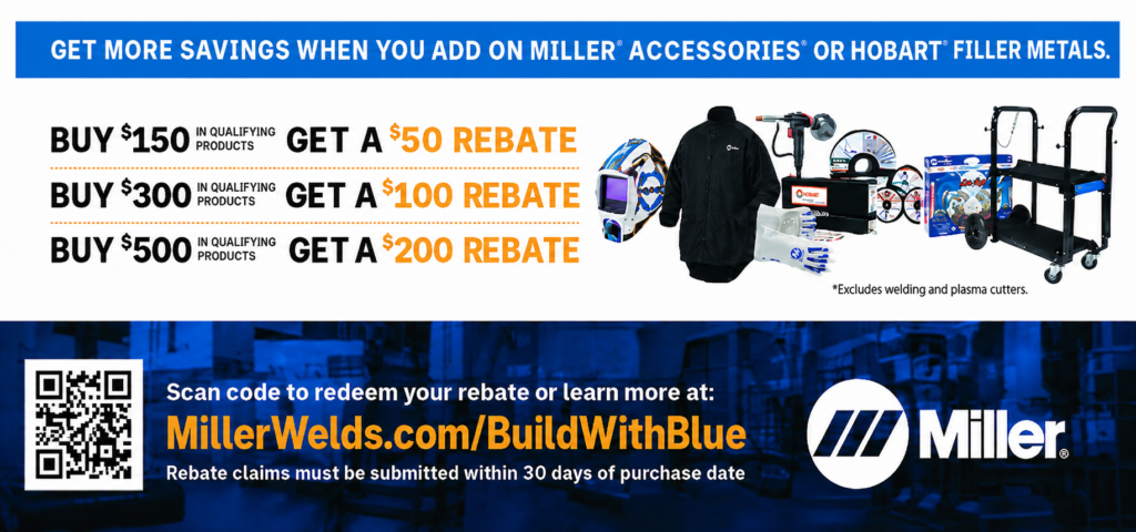 Miller Build with Blue More Savings