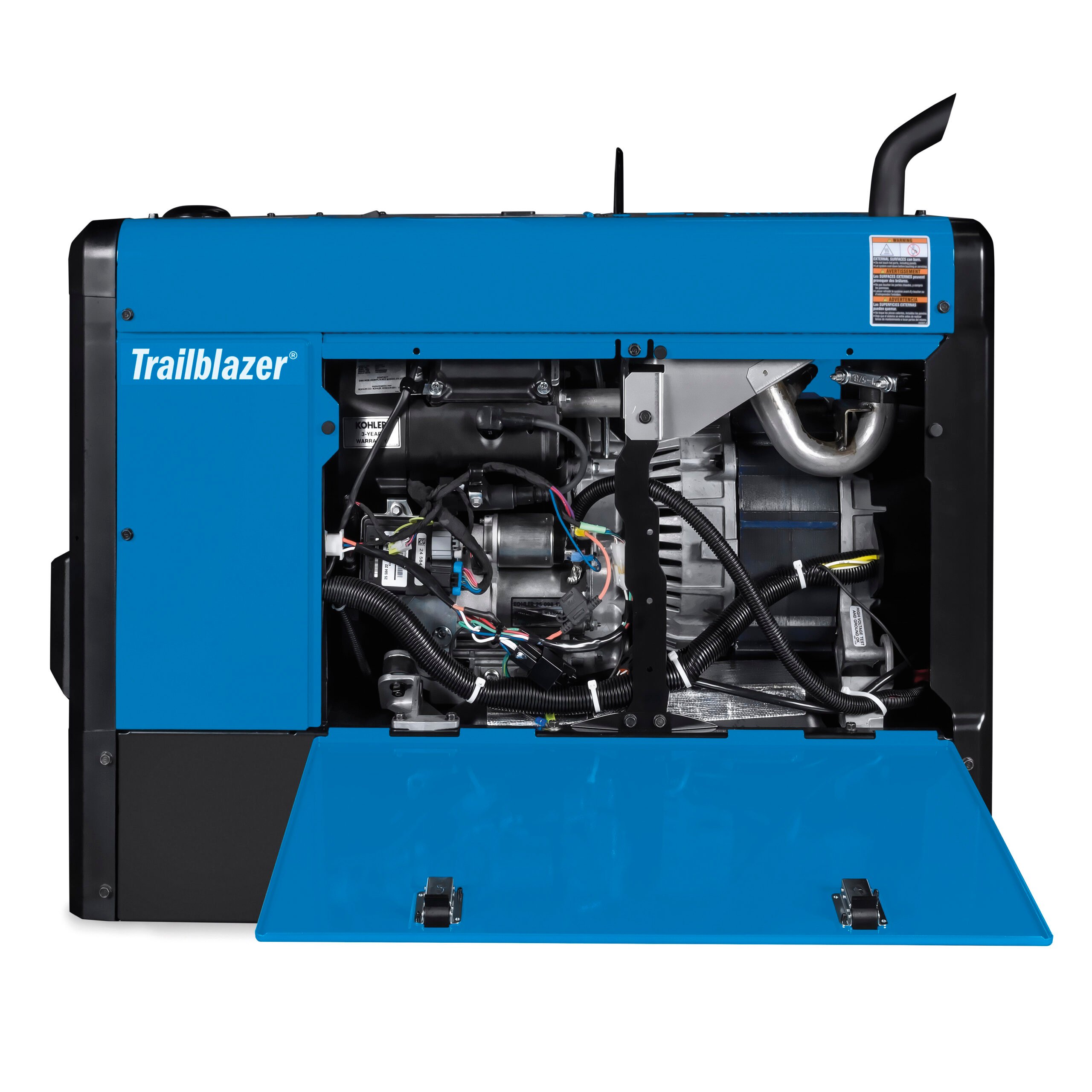 Miller Trailblazer 330 Right Side open