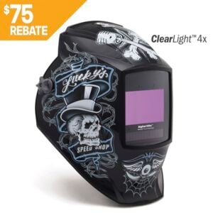 Miller Digital Elite Clearlight 4x welding helmet 296766 rebate