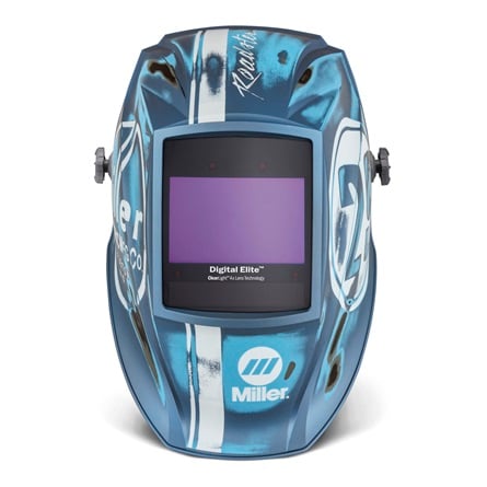 Miller Digital Elite Welding Helmet Roadster front view