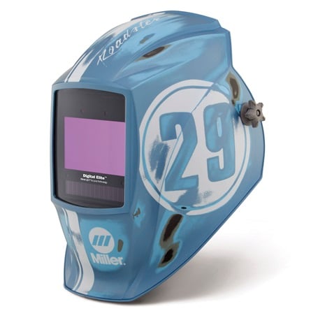 Miller Digital Elite Welding Helmet Roadster Side view