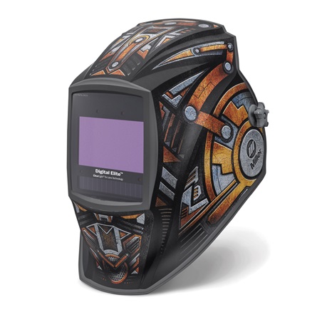 Miller Digital Elite Welding Helmet Gear Box Left side View