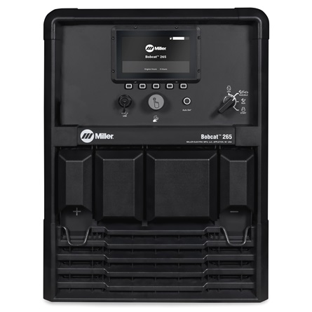 Miller Bobcat 265 Front Lit Splash screen Digital display