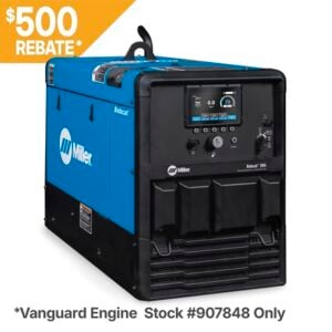 Miller Bobcat 265 Engine-Driven Welder Front View – 907848 Vanguard Model